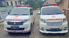 Peduli Sesama, Barmuda Luncurkan 2 Unit Ambulans. (Ist)