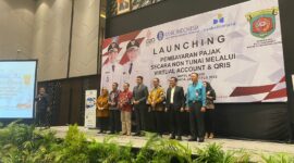 Launching Pembayaran Pajak Non Tunai. (Foto: Ist)