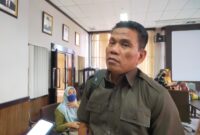 Rusman Ya'qub, Anggota Komisi IV DPRD Kaltim saat diwawancara awak media. (Foto: Ist)