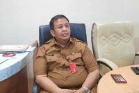 Muslimin, Kepala Disporpar Samarinda saat ditemui di kantornya. (Foto: Ist)