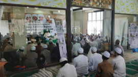 Penyelenggaraan Maulid Nabi yang diselenggarakan oleh Ketua DPRD Kaltim, Hassanudin Mas'ud. (Foto: Ist)