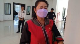 Veridiana Huraq Wang saat memberikan tanggapan terkait minimnya serapan APBD Murni 2022. (Foto: Ist)