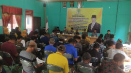 Kegiatan Sosialisasi Kebangsaan yang digelar Anggota DPRD Kaltim, Muhammad Syahrun atau Haji Alung di Kecamatan Kota Bangun, Kutai Kartanegara. (Foto: Ist)