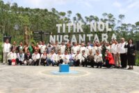 Kegiatan peringatan Hari Sumpah Pemuda di lokasi Titik Nol IKN Nusantara. (Foto: Ist)