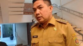 Wali Kota Samarinda, Andi Harun saat dimintai komentar soal hasil juara umum Porprov di Paser. (Foto: Ist)