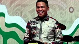 Wali Kota Samarinda, Andi Harun saat membuka secara langsung kegiatan Festival Mahakam 2022. (Foto: Ist)