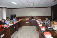 Komisi II DPRD Kaltim saat menggelar hearing dengan petinggi Perusda MBS. (Foto: Ist)