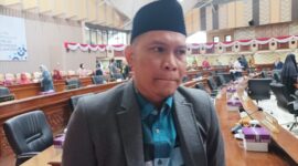 Wakil Ketua Bapemperda DPRD Kaltim, Salehuddin saat dijumpai awak media. (Foto: Ist)