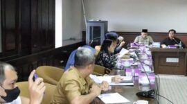 Suasana rapat perdana Pansus pembahas Ranperda Pendidikan Pancasila Dan Wawasan Kebangsaan Gelar Rapat Perdana. (Foto: Ist)