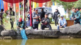 Lomba Mancing yang digelar Sekretariat DPRD Kaltim memperingati Hari Ulang Tahun ke-66 Provinsi KaltimTahun 2023. (Foto: Ist)