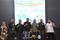 Wakil Ketua DPRD Kaltim Muhammad Samsun menghadiri HUT Detakkaltim.com yang ke 7, kesempatan tersebut dimanfaatkan dengan membuka diskusi yang membahas terkait tantangan dan peluang pertanian menyambut Ibu Kota Nusantara (IKN). (Foto: Ist)