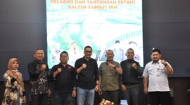 Wakil Ketua DPRD Kaltim Muhammad Samsun menghadiri HUT Detakkaltim.com yang ke 7, kesempatan tersebut dimanfaatkan dengan membuka diskusi yang membahas terkait tantangan dan peluang pertanian menyambut Ibu Kota Nusantara (IKN). (Foto: Ist)