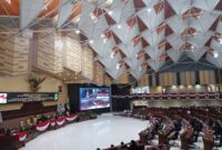 Potret suasana Rapat Paripurna ke-5 DPRD Kaltim di Gedung Utama DPRD Kaltim. (Foto: Ist)

 