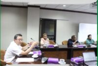 Ketua Pansus Pajak Daerah dan Retribusi Daerah, Sapto Setyo Pramono saat memimpin rapat perdana. (Foto: Ist)