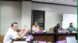 Ketua Pansus Pajak Daerah dan Retribusi Daerah, Sapto Setyo Pramono saat memimpin rapat perdana. (Foto: Ist)