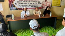 Ketua Komisi IV DPRD Kaltim Akhmed Reza Fachlevi, melaksanakan Reses di Benua Puhun. (Foto: Ist)
