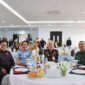 Wakil Ketua Komisi I DPRD Kaltim Yusuf Mustafa (paling kiri) mewakili Pimpinan DPRD Kaltim menghadiri Pengantar Tugas dan Perkenalan Pejabat Baru di Kejaksaan Tinggi Kalimantan Timur. (Foto: Ist)