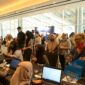 Suasana expo pendidikan internasional. (Foto: Ist)
 
 