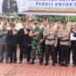Wakil Ketua DPRD Kaltim Sigit Wibowo saat menghadiri acara syukuran HUT Satuan Pengamanan (Satpam) ke – 42. (Foto: Ist)