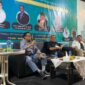 Ketua Badan Perencanaan Peraturan Daerah (Bapemperda) DPRD Kota Samarinda,  Samri Shaputra saat berbicara dalam kegiatan diskusi Soal RTRW yang diselenggarakan oleh Himpunan Mahasiswa Islam Cabang Samarinda. (Foto: Ist)