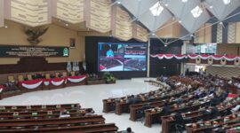 Suasana Rapat Paripurna ke-7 DPRD Kaltim. (Foto: Ist)