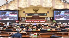 Rapat Paripurna ke-7 DPRD Kaltim. (Foto: Ist)