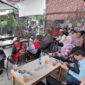 Kapolsek Sungai Kunjang Kompol Made Anwara, SH saat laksanakan agenda 