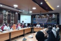 Wakil Wali Kota Samarinda, Rusmadi saat menyambut kedatangan tim auditor KemenPPA. (Foto: Ist)