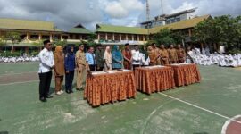 Wakil Wali Kota Samarinda, Rusmadi Wongso, menghadiri kegiatan deklarasi MTs Negeri Samarinda. (Foto: Ist)