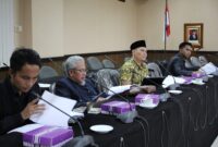 Pansus Pendidikan Pancasila Dan Wawasan Kebangsaan saat menggelar RDP bersama stakeholder terkait. (Foto: Ist)