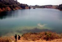 Ilustrasi lubang tambang yang akan diubah menjadi objek wisata. (Foto: Ist)