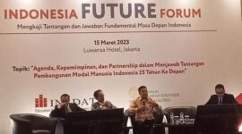 Wali Kota Samarinda, Andi Harun saat hadir sebagai narasumber Indonesia Future Forum (IFF). (Foto: Ist)