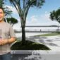 Tangkapan layar desai proyek Teras Samarinda. (Foto: Ist)