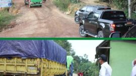Pansus Investigasi Pertambangan (IP) DPRD Kaltim saat melakukan sidak pada salah satu area 21 IUP Palsu di sekitar kawasan IKN Nusantara. (Foto: Ist)