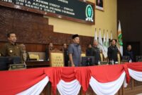 Pelaksanaan Rapat Paripurna Ke-11 DPRD Kaltim di Gedung Utama DPRD Kaltim. (Foto: Ist)