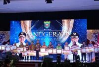 Wali Kota Samarinda, Andi Harun saat mengahdiri acara penganugerahan ASN dan Non ASN. (Foto: Ist)