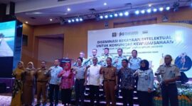 Kegiatan Diseminasi Kekayaan Intelektual yang diselenggarakan DJKI Kemenkumham RI. (Foto: Ist)