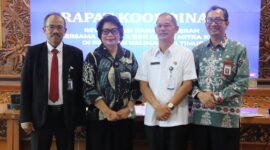 Ketua Pansus Pengutamaan Bahasa Indonesia Serta Perlindungan Bahasa Dan Sastra Daerah Veridiana huraq Wang saat menghadiri Rakor Program Revitalisasi Bahasa Daerah. (Foto: Ist)
