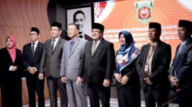 Acara pelantikan Ali Fitri Noor Ketua Dewan Pengawas (Dewas) Perusahaan Daerah Bank Perekonomian Rakyat (PD BPR). (Foto: Ist)