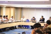 Pansus Pengelolaan Keuangan Daerah saat melakukan rapat bersama OPD terkait di lingkungan Pemprov Kaltim. (Foto: Ist)