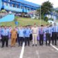 Foto bersama Wali Kota Samarinda, Andi Harun bersama seluruh karyawan Perumdam Tirta Kencana usai apel pagi. (Foto: Ist)