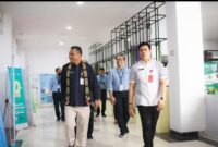 Kunjungan kerja (kunker) Kepala Kantor Wilayah Direktorat Jenderal Pajak (Kanwil DJP) Kalimantan Timur dan Utara (Kaltimtara), Max Darmawan. (Foto: Ist)