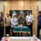 Penandatanganan antara PT Cirajasa Engineering Consultan dengan Direktur RSUD IA Moies yang disaksikan Wali Kota Samarinda, Andi Harun. (Foto: Ist)