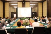 Pelaksanaan rapat kerja Pansus PDRD bersama dengan mitra kerjanya di Hotel Novotel Balikpapan. (Foto: Ist)