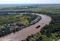 Kawasan industri di Kabupaten Kutai Kartanegara. (Foto: Ist)