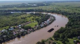 Kawasan industri di Kabupaten Kutai Kartanegara. (Foto: Ist)