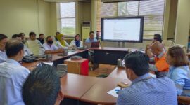 Suasana rapat di Ruang rapat Asisten II, Setkab Kukar. (Foto: Ist)