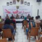 Kegiatan Jumat Curhat Polsek Sungai Kunjang di aula kelurahan Karang Asam Ulu. (Foto: Ist)
