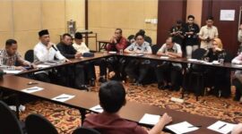 Pelaksanaan rapat antara Pansus Investigasi Pertambangan DPRD Kaltim bersama PT TBB. (Foto: Ist)