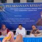 Suasana Sosraperda Tentang Perilundungan & Pendistribusian Produk Lokal UMKM ke Pasar Modern oleh Anggota Pansus II, Novi Marinda Putri. (Foto: Ist)